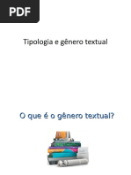 Tipo de Texto e Gênero Textual