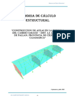 Memoria Calculo Estructural Colegio