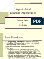Age-Related Macular Degeneration: Sabrina Carter & Kori Eakin