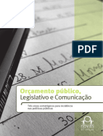 Orcamento Publico Legislativo Comunicacao