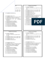 Temario Español y Matematicas