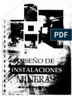 Diseño de Instalaciones Mineras 1