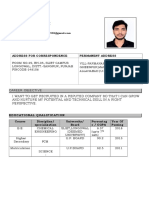 Mohit Prajapati: Address For Correspondence Permanent Address