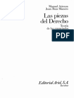 Teoría y Filosofía Del Derecho (Las Piezas de Derecho - Manuel Atienza y Juan Ruíz)