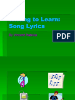 How To Start Writing Song Lyrics by Vincent Rabiola