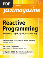 Reactive Programming With Scaal, Lagom, Spark, Akka, Play