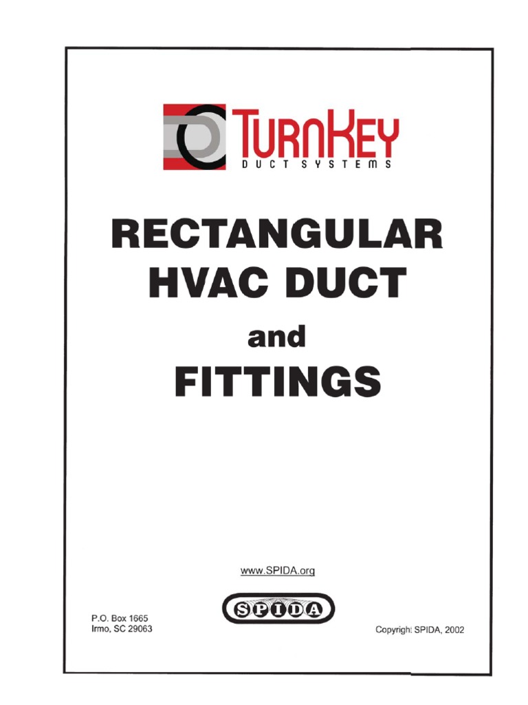 HVAC Ducting Rectangle Catalog PDF