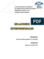 VEN 911. Relaciones Interpersonales. Maria Perez