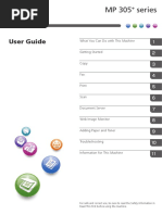 Manual Fotocopiadora Ricoh MP 305+
