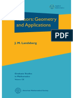 (Graduate Studies in Mathematics 128) J. M. - Tensors - Geometry and Applications-American Mathematical Society (2012)
