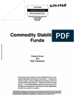 Commodity Fund Stabilization