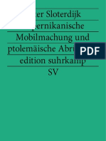 Sloterdijk Peter - Kopernikanische Mobilmachung Und Ptolemaische Abrustung (eBook-Deutsch-german