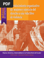 Modulo de Capacitacion Genero, Derechos y VcM