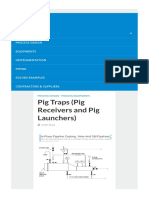 Pig Traps (Pig Receivers and Pig Launchers) - EnggCyclopedia