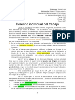 Derecho Individual Del Trabajo