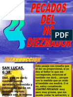 4 Pecados Del No Diezmador