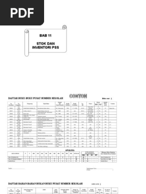 Stok Dan Inventori Pss Pdf