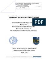 Manual Gerencia de Control de Permisos - III Cargas