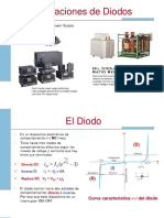 Aplicaciones y comportamiento del diodo