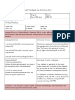 tws lesson plan 4