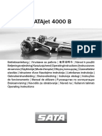 Manual SATAjet 4000 B