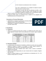 Granulometría en Seco para Agregados