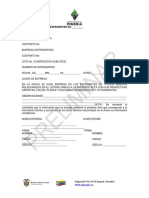 Formato Acta de Recepcion Expedientes