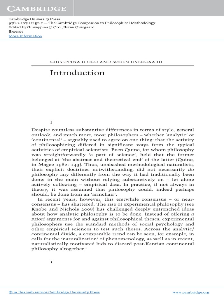 Cambridge Companion To Philosophical Methodology  PDF In Physical Science Newton039s Laws Worksheet