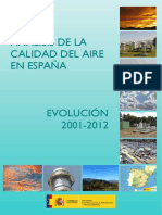 Analisis Calidad Aire Espana 2001 2012 Tcm7 311112