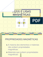 Propriedades e Aplicações de Aços e Ligas Magnéticas