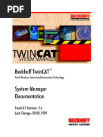 TwinCAT System Manager Manual