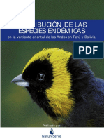 03. Especies Endémicas  en la vertiente oriental de los Andes en Perú y Boli- via..pdf