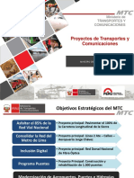 Proyectos de Transportes y Comunicaciones - José Gallardo Ku PDF