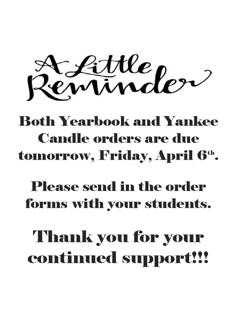 Thank You For Your Continued Support!!! PDF