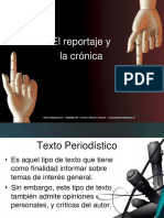 El Reportaje y La Cronica