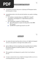 Encapsulation and Tunneling: Encapsulation Describes The Process of Placing An IP Datagram Inside A