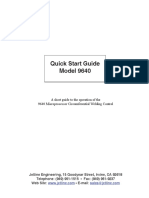 9640 Quick Start Manual