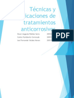 Tecnicas y Aplicaciones de Tratamientos Anticorrosivos