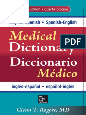 Diccionario Ingles Español Medicina | PDF | Grammatical Gender | Spanish  Language