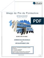 Rapport Stage Fin Formation Tri