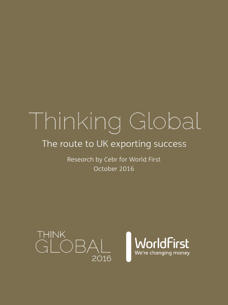 Think Global WorldFirst PDF | PDF | Small And Medium Sized Enterprises ...