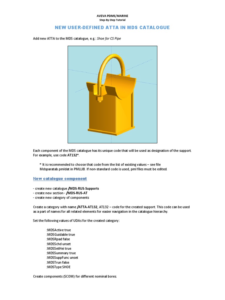 New User Defined ATTA in The MDS Catalogue | PDF | Computer File | Data