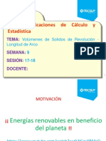 SEMANA 9 Volumen y Longitud de Arco