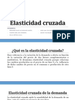 2018 - 02 - 09 Microeconomía (Elasticidad Cruzada)