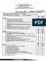 Clinical Eval 4th Semester