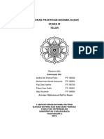 Laporan Praktikum Biokimia Dasar Acara I