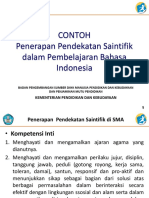 Contoh Penerapan Saintifik Dalam BI