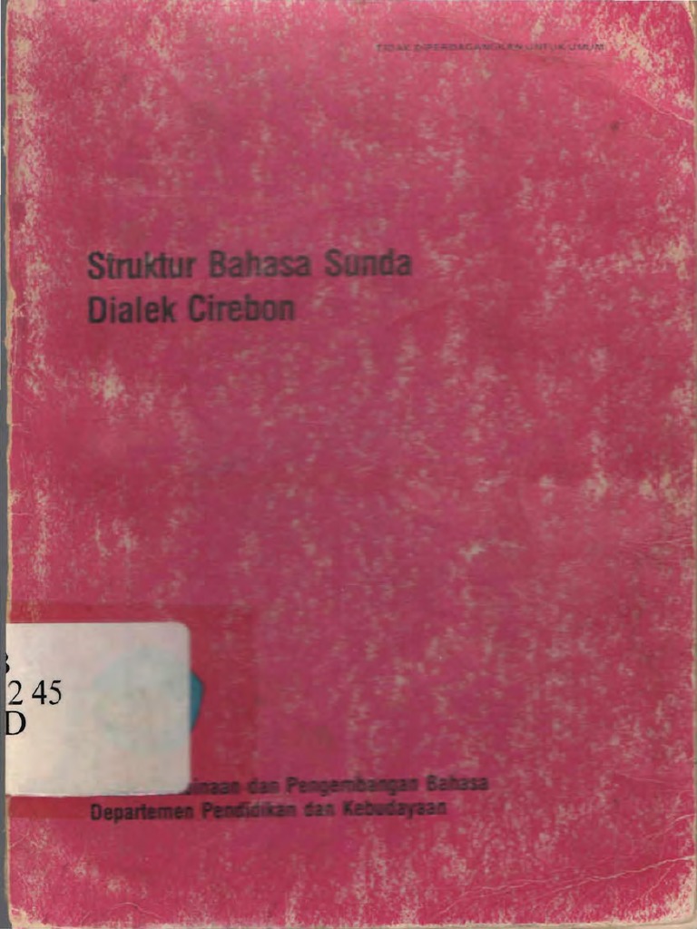 Struktur Bahasa Sunda Dialek Cirebon 166