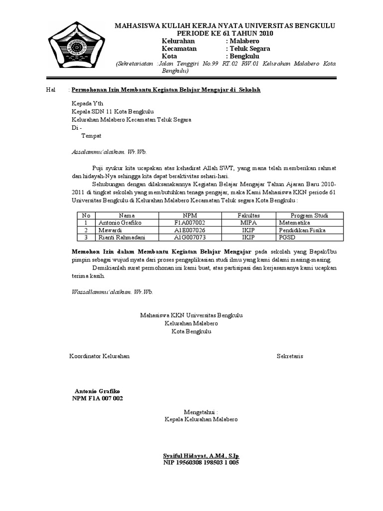 2.menulis izin surat Surat Mengajar izin 2.menulis izin surat Surat Mengajar izin