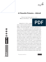 Al-Kindi. Filosofia Primeira